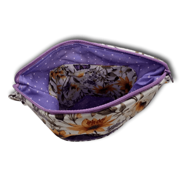 BT WuffBag Blumenzauber lila/gelb - Beagletuff