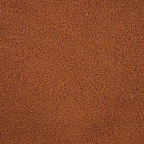 Cognacfarbener Curly Teddyplüsch-Stoff der BT SnuggleGo Hundedecke von Beagletuff #Curly Stoff_Cognac