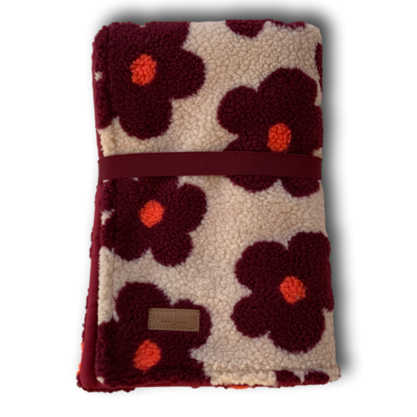 BT SnuggleGo beige Blumen bordeaux