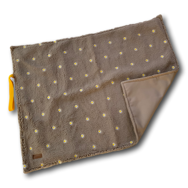 BT SnuggleGo taupe Gänseblümchen gelb