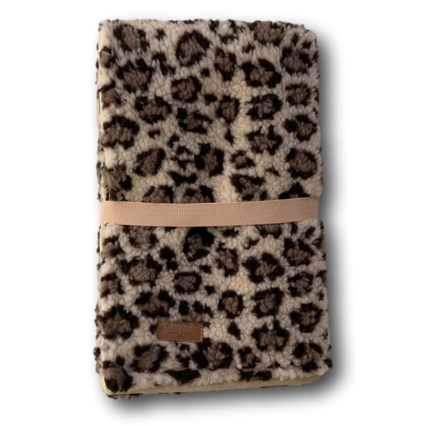BT SnuggleGo Leopard beige Leinenoptik