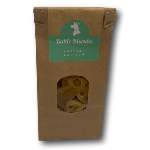 Hundekekse in Fliegenpilz-Form aus der Baltic Biscuits Special Edition