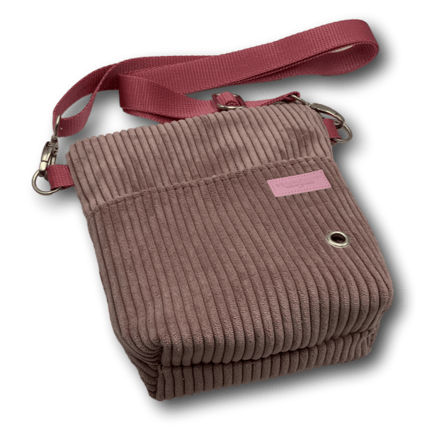 BT WuffBag Cord altrosa - Beagletuff