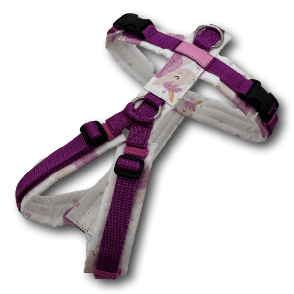 Y-Geschirr BT EasyWalk® Einhorn lila - Beagletuff