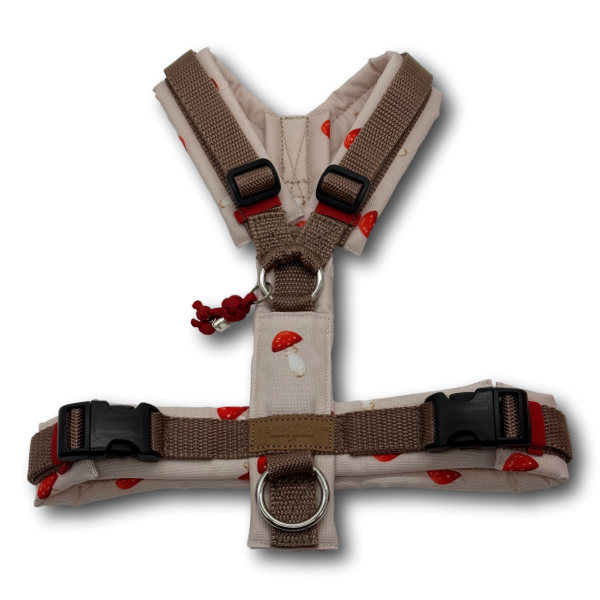 Hundegeschirr BT EasyWalk® Edition Herbst Fliegenpilz – Frontansicht