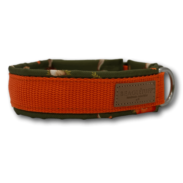 BT Halsband Herbst grün Gr. M Sofortkauf - Beagletuff