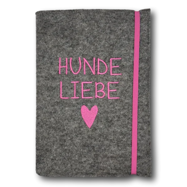 Kalender 2026 aus Wollfilz mit Hundemotiv - Beagletuff