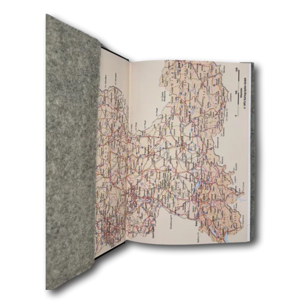 Kalender 2026 aus Wollfilz mit Hundemotiv - Beagletuff