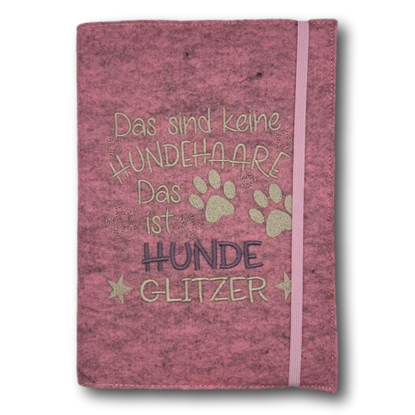 Kalender 2026 aus Wollfilz mit Hundemotiv - Beagletuff