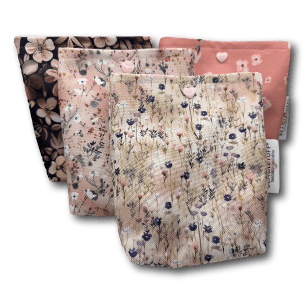 BT Taschenkrümler Miniblumen beige