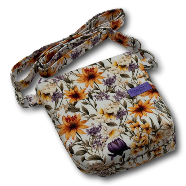 BT WuffBag Blumenzauber lila/gelb