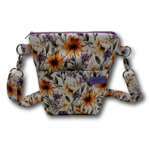 BT WuffBag Blumenzauber lila/gelb